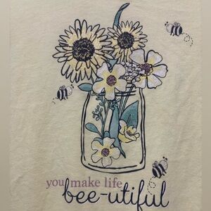La Vie En Rose Yellow Tee